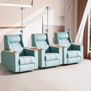 Electric hemodialysis recliner chair