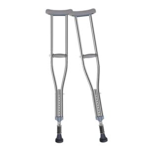 Adjustable crutches
